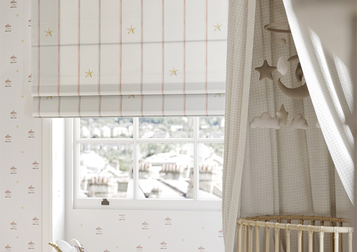 Merrily, Merry Stripy Fairground - Roman Blind - Image 5